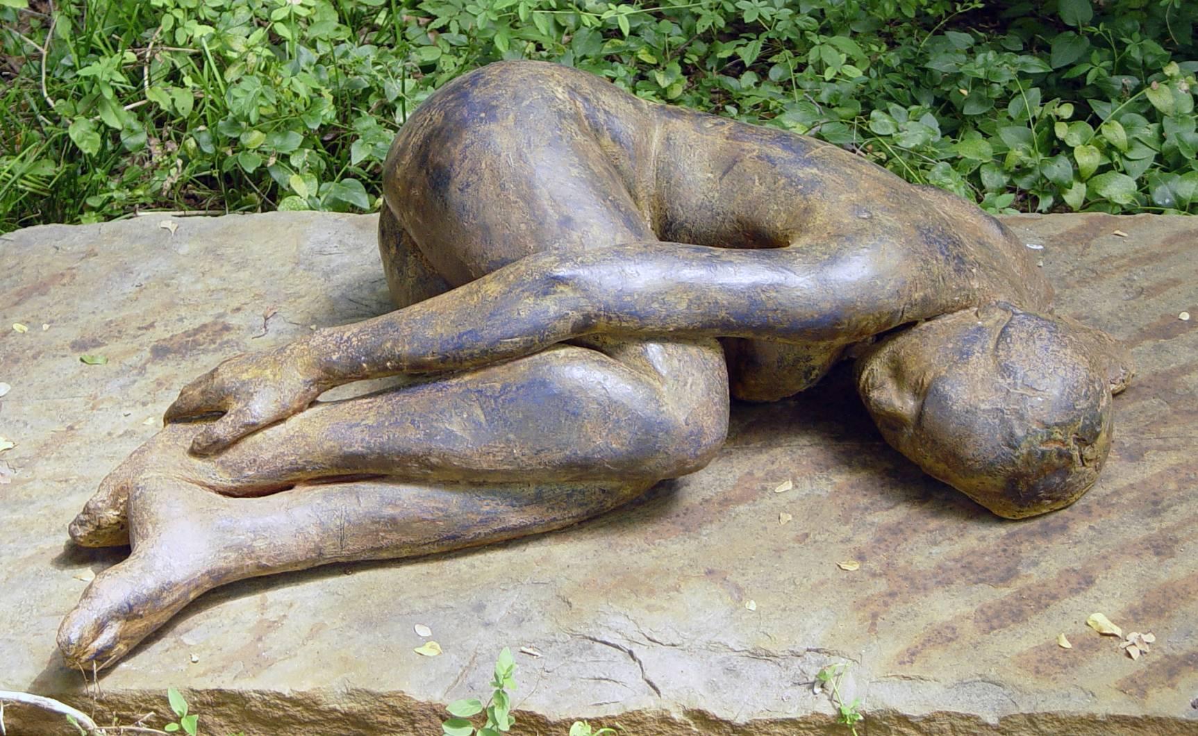 Deborah Ballard Nude Sculpture - Blues