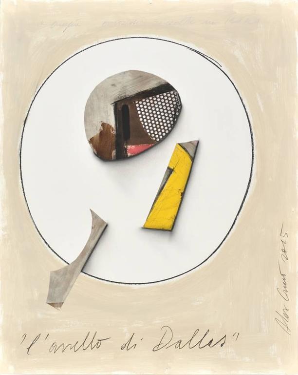 L'anello di Dallas - Mixed Media Art by Alex Corno