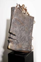 Jacques Le Bescond - Livre de musique - Sculpture en bronze