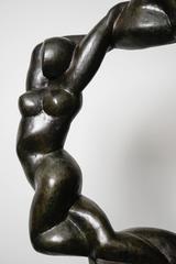 Henri Delcambre - L''Espace - Sculpture en bronze