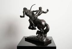 Pierre Traverse – Archer et Centaure - Bronze Sculpture