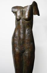 Claude Goutin -  Un Eté à la Plage - Bronze Sculpture