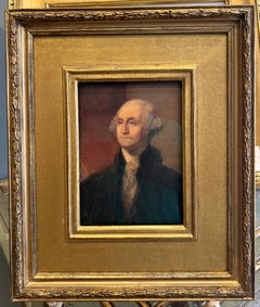Watercolor Portrait of President George Washington
