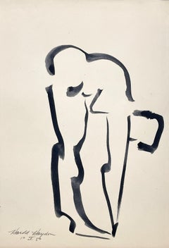 Nude Drawings and Watercolors