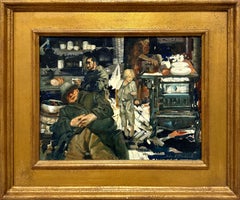 A Compelling 1940s Social Realist New York Scene, "Under-privileged Americans"