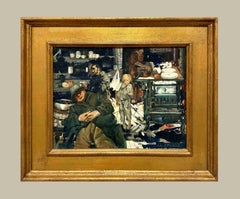 A Compelling 1940s Social Realist New York Scene, "Under-privileged Americans"