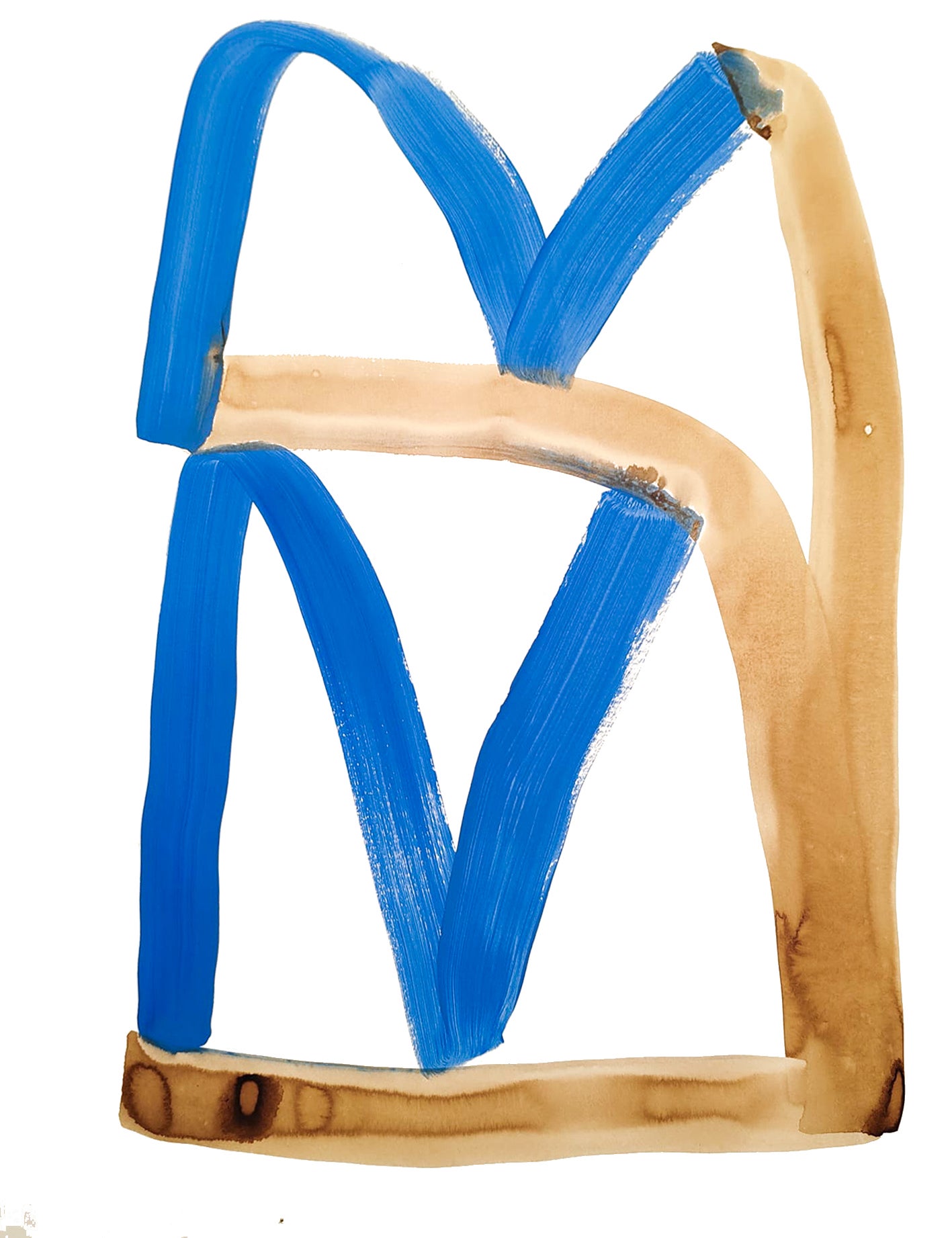 Yifat Gat Abstract Painting - Emile 1