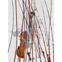 Violon Découpé et Jeté de Couleurs 12