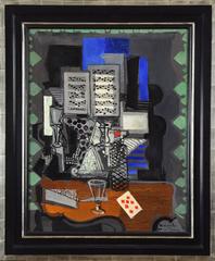 Nature Morte aux Partitions de Musique