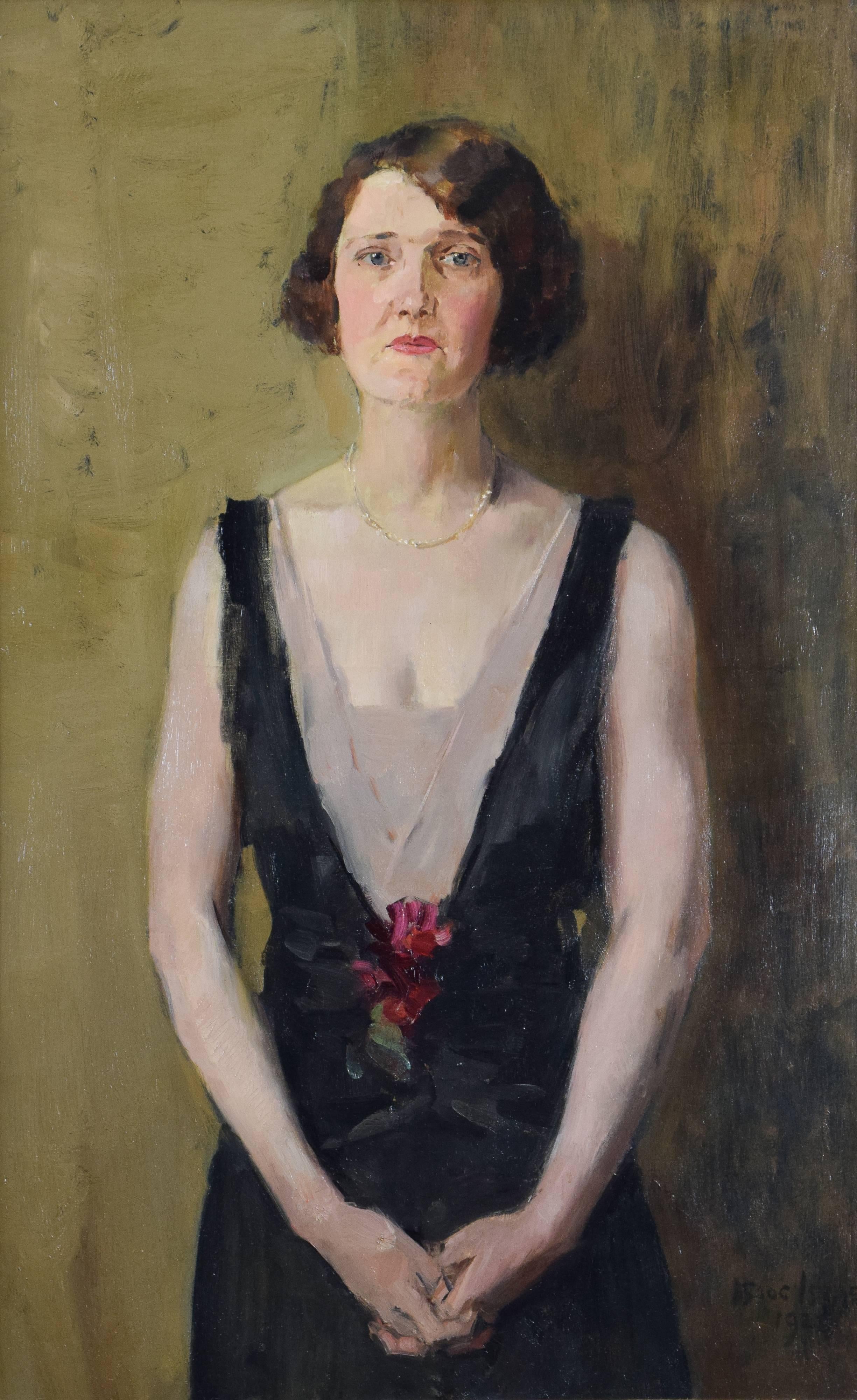 Isaac Israëls Portrait Painting - Portrait of Beulah Watson
