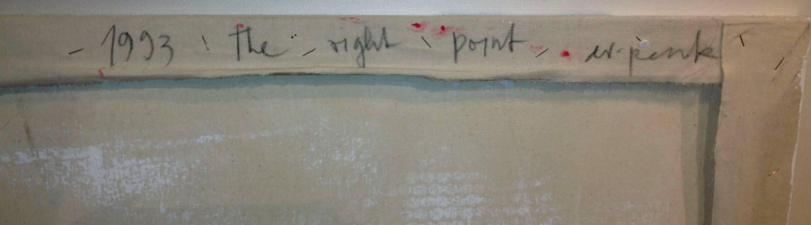 The Right Point - Painting by A.R. Penck (Ralf Winkler)