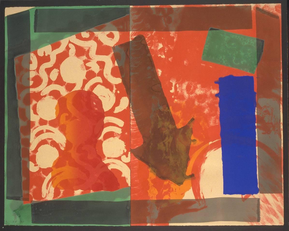 Abstract Print Howard Hodgkin - Clair de lune