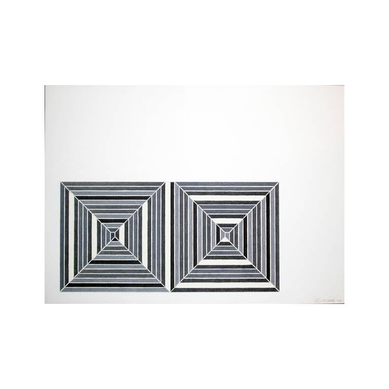 Frank Stella Abstract Print - Les Indes Galantes III