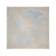 Untitled (Blue paper clouds)