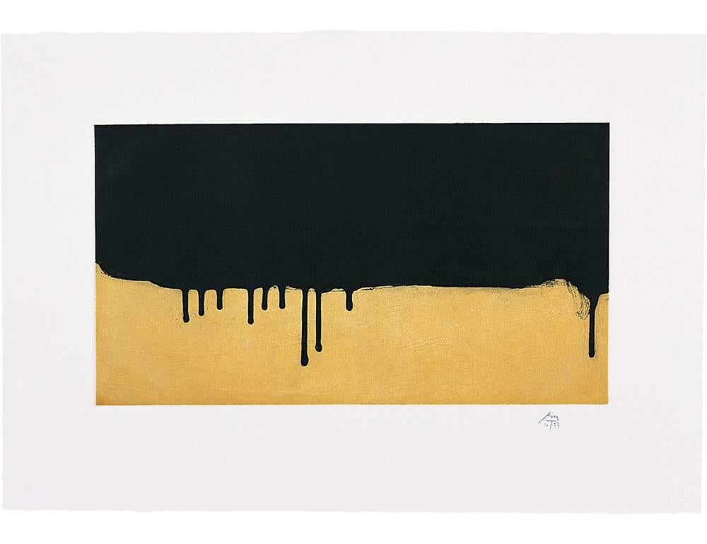 Robert Motherwell Print - Riverrun