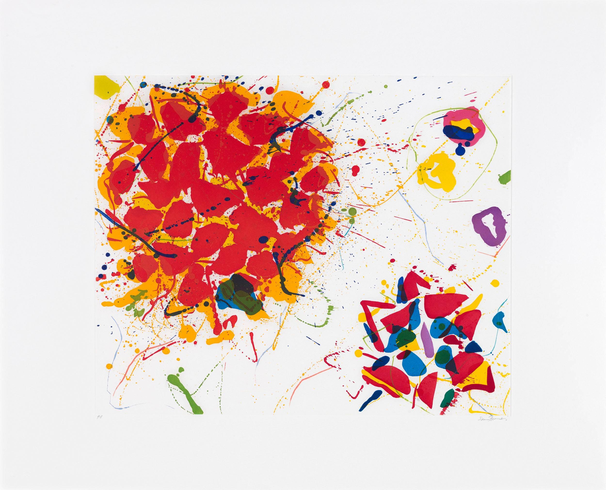 Abstract Print Sam Francis - Senza Titolo II (Sans titre II)