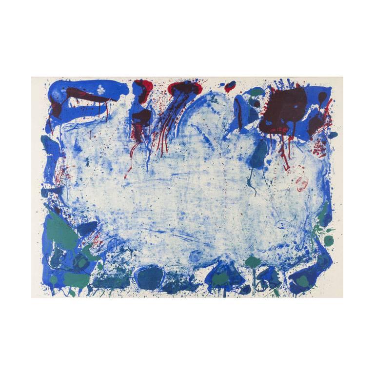 Sam Francis Print - Happy Death Stone