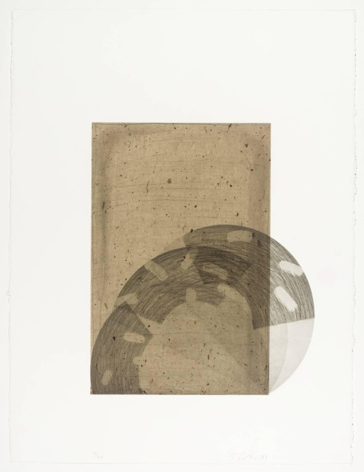 Richard Smith Print – Zeichnungentafeln II (Nr.3)