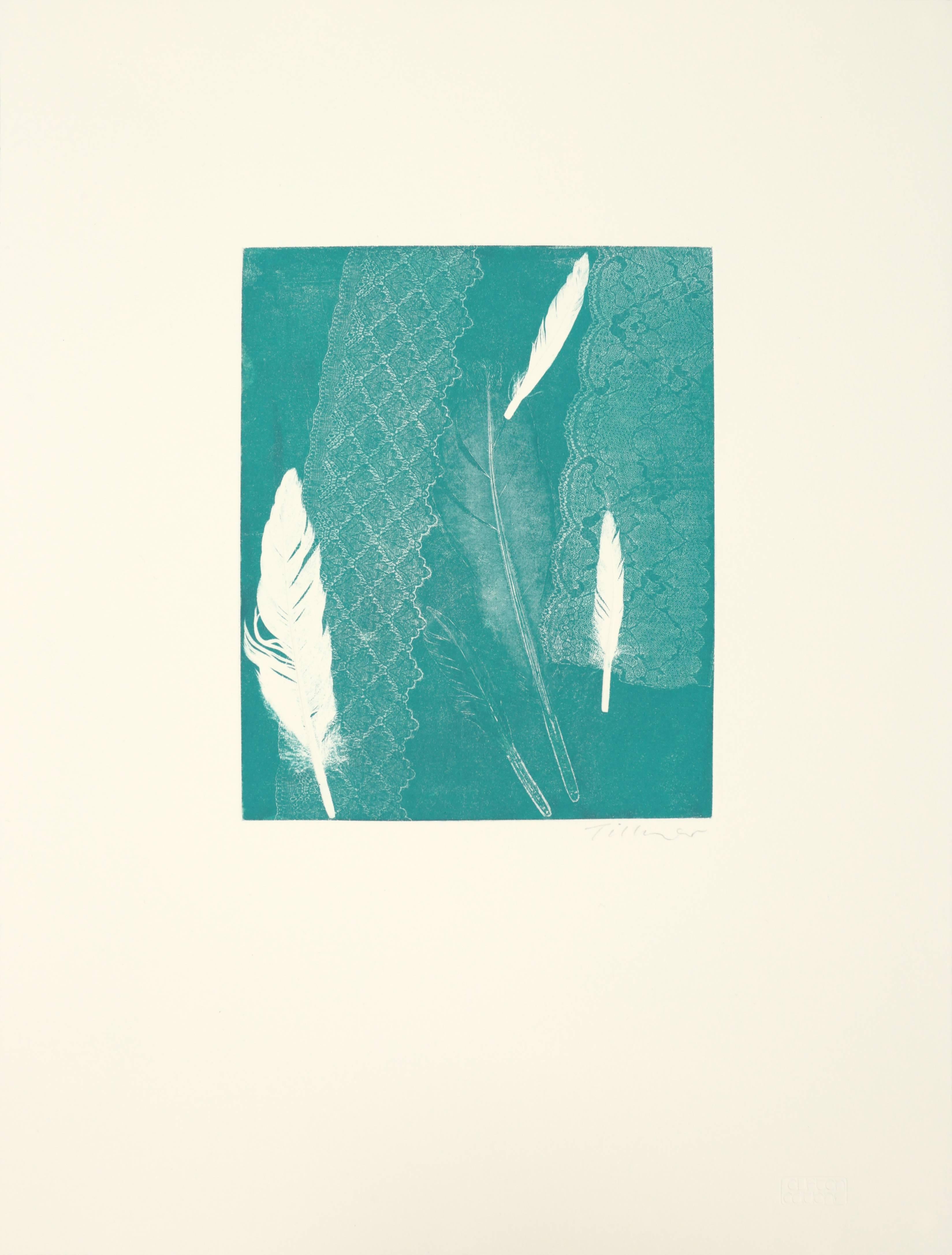 William Tillyer Abstract Print - Fragrant odours
