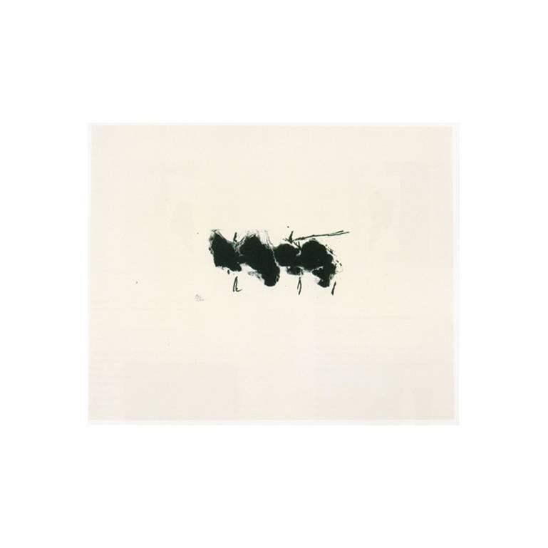 Robert Motherwell Print - Altamira Elegy