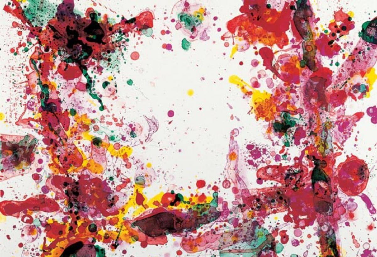 Sam Francis Abstract Print - Yunan 