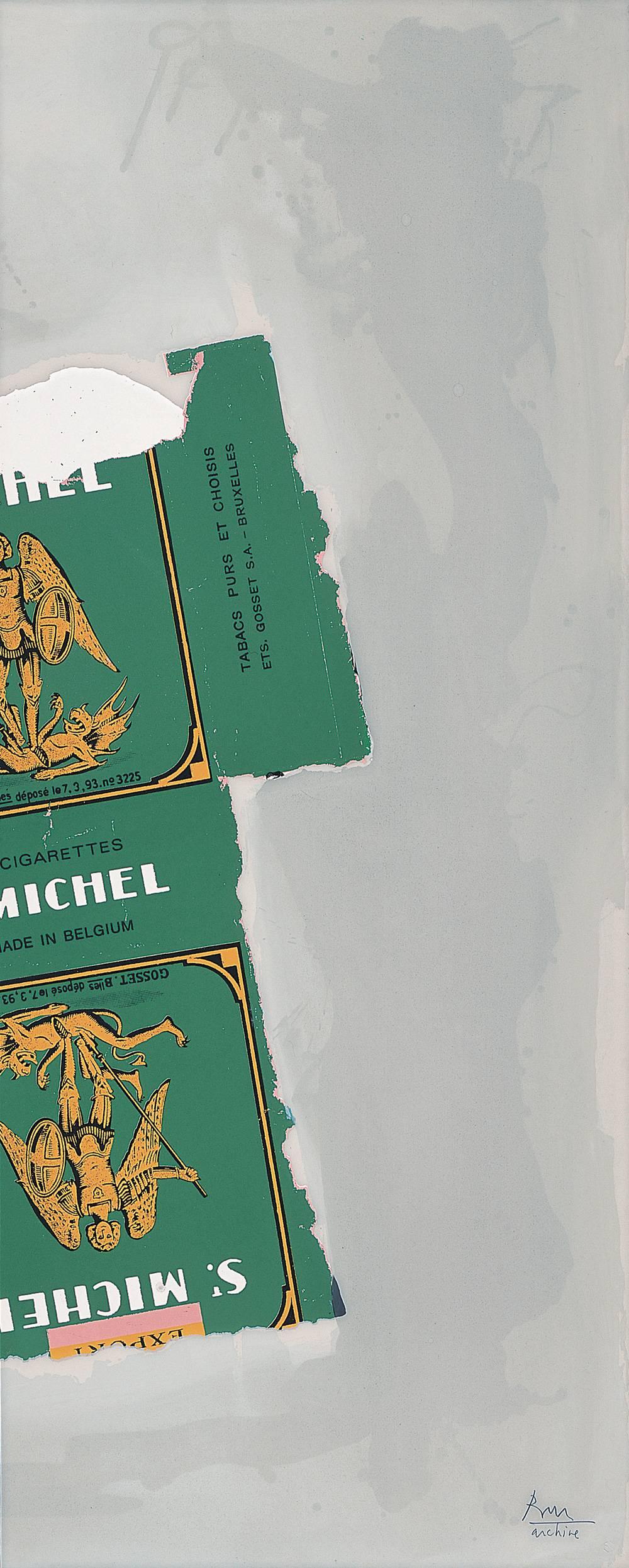 Robert Motherwell Abstract Print - St. Michael I (State II)