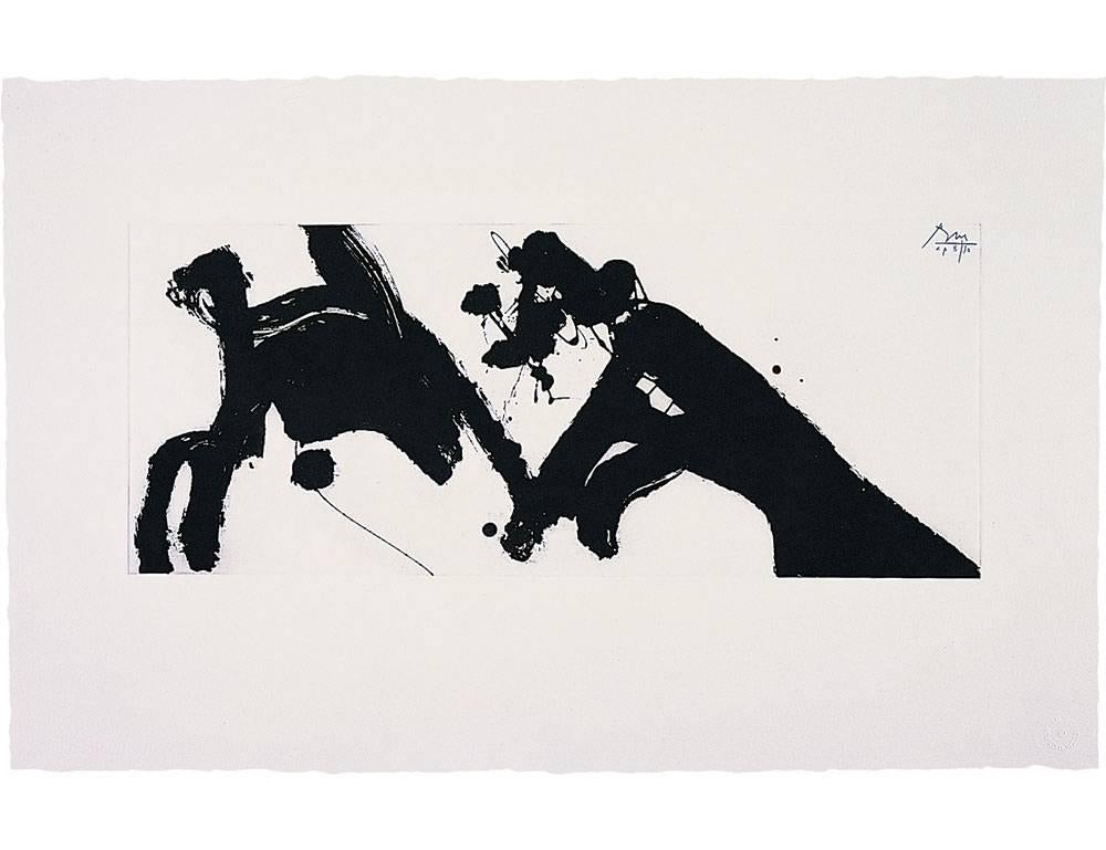 Robert Motherwell Print - Dance I