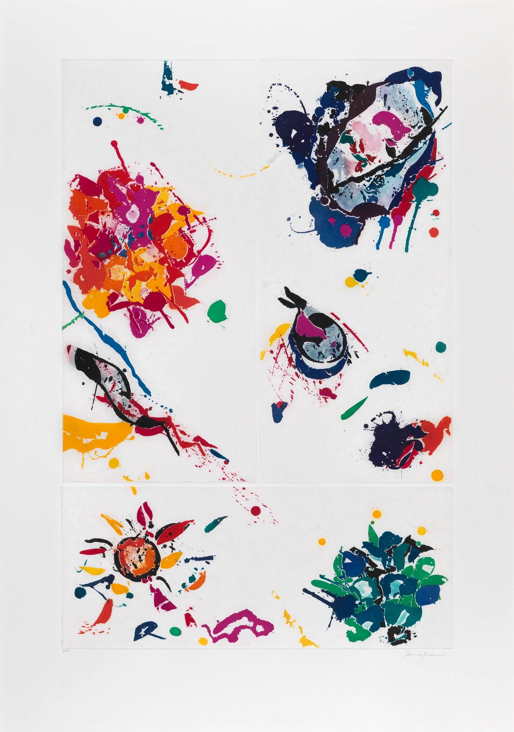 Sam Francis Print - Untitled