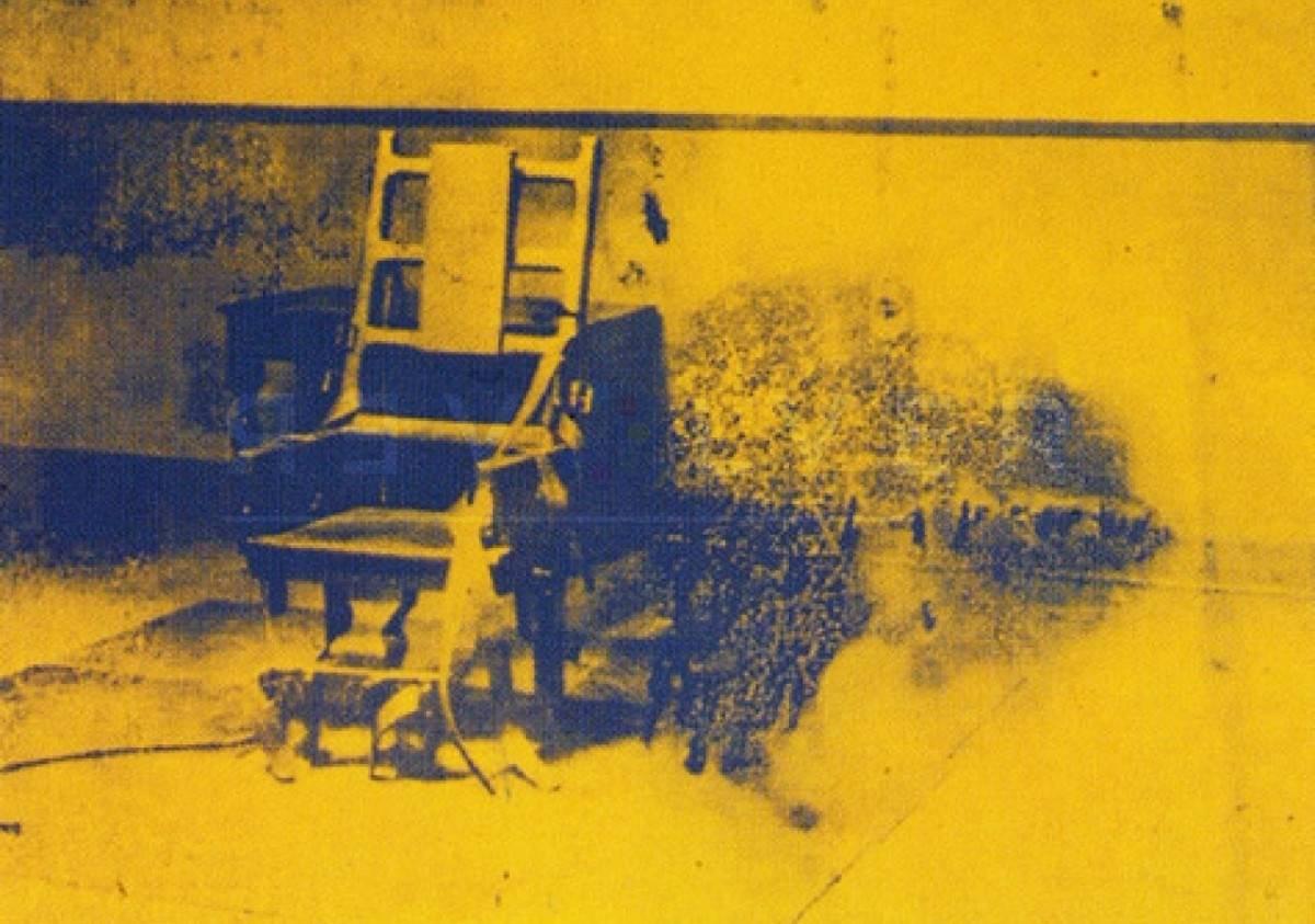 Andy Warhol Still-Life Print - Electric Chair (FS II.74)