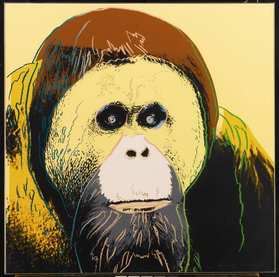 Andy Warhol Animal Print - Orangutan (FS II.299)