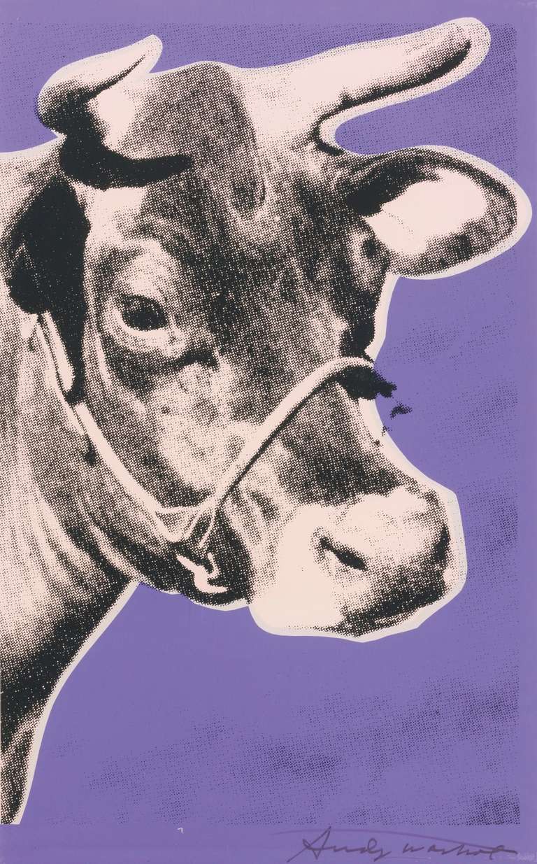 Cow (FS II.12A) - Print by Andy Warhol