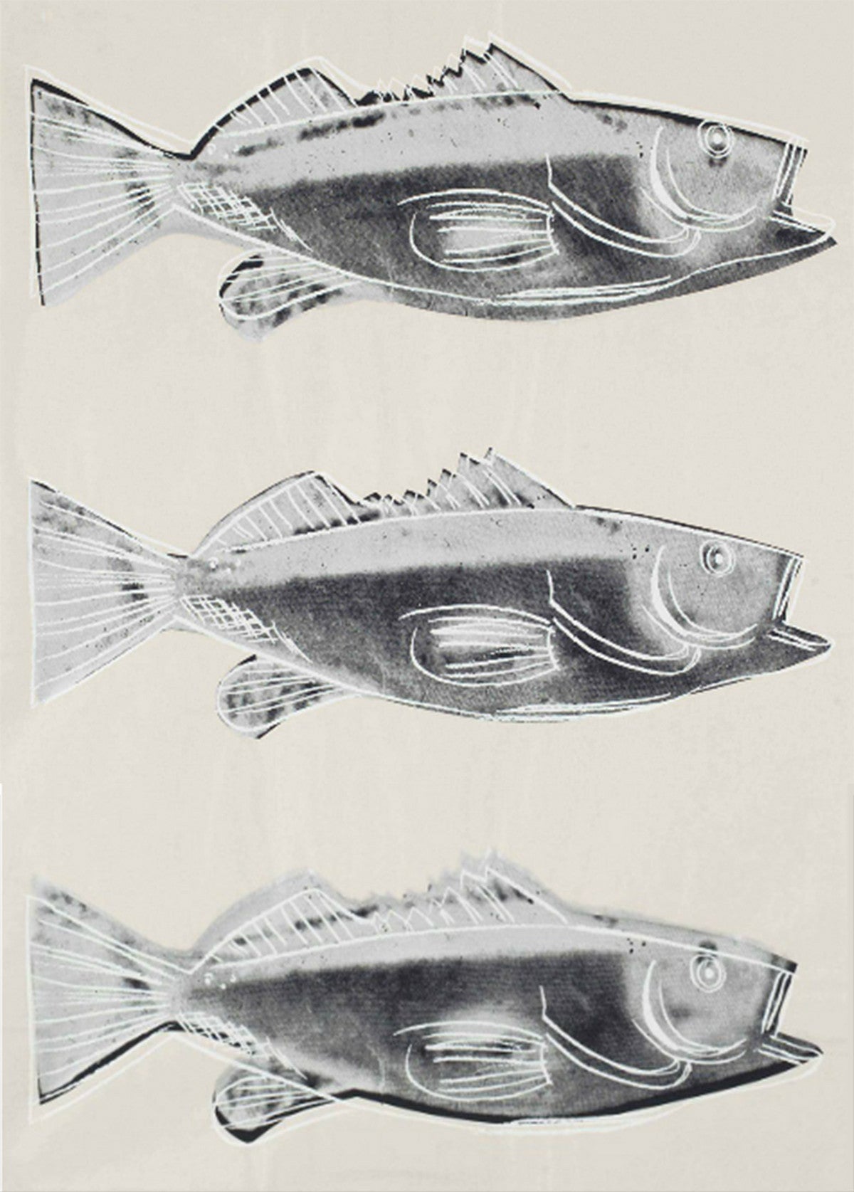 Fish (FS IIIA.39) - Print by Andy Warhol