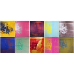Electric Chair, Complete Portfolio by Andy Warhol 5