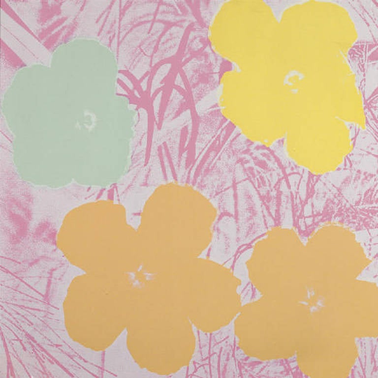 Andy Warhol Abstract Print - Flowers (FS II.70)