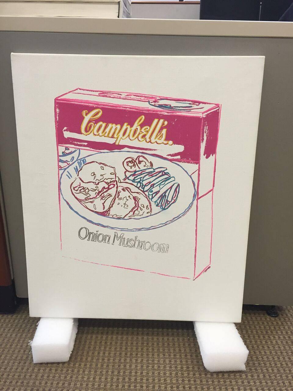 campbell soup painting