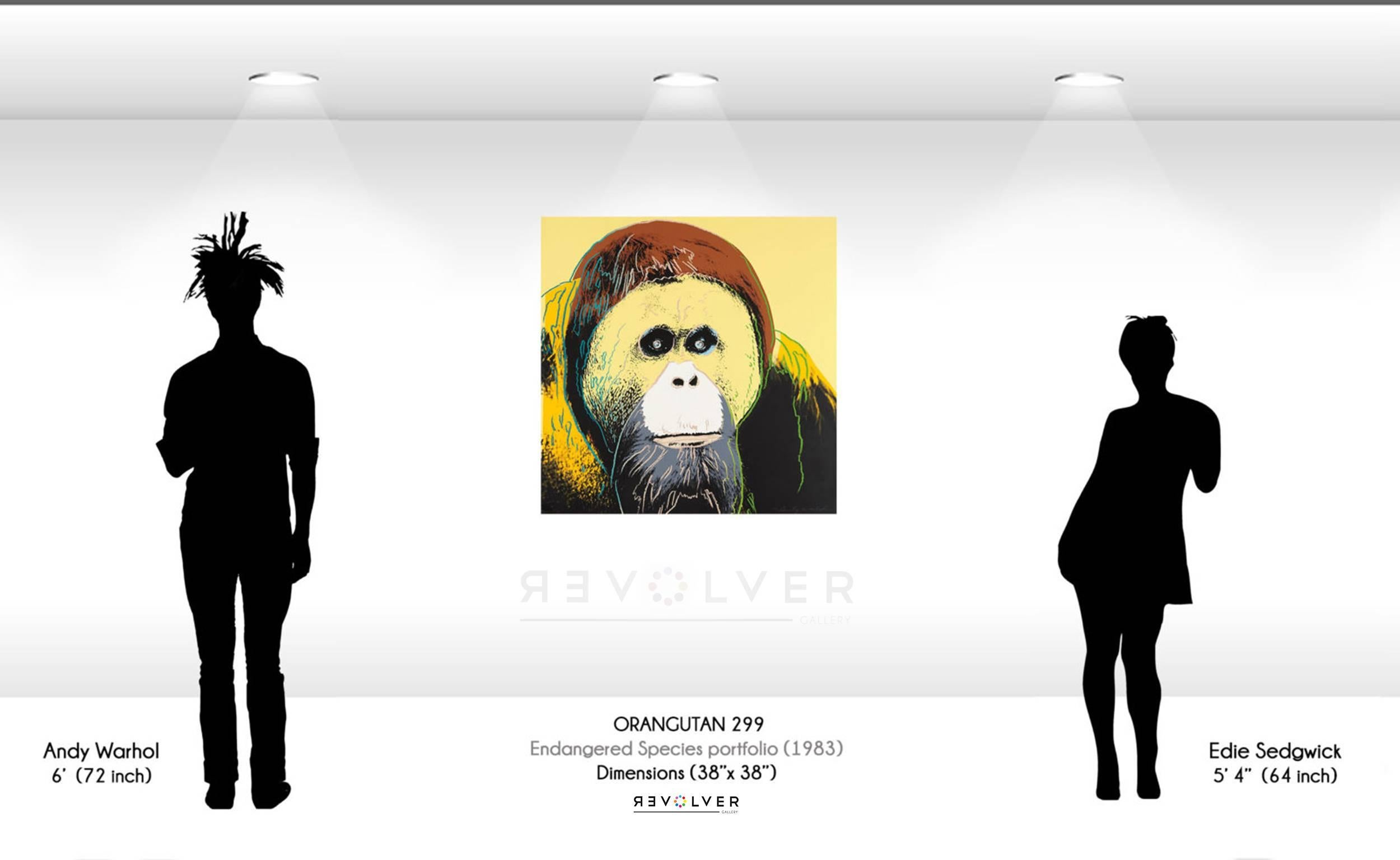 Orangutan (FS II.299) - Print by Andy Warhol