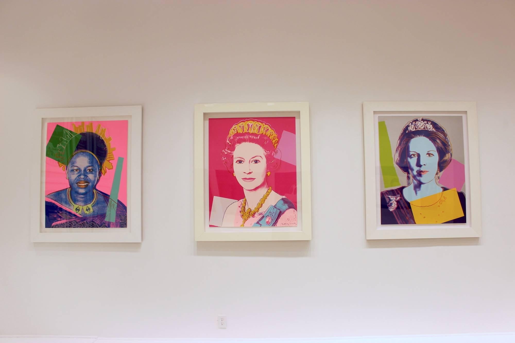 Queen Elizabeth II of the United Kingdom 336 by Andy Warhol 1