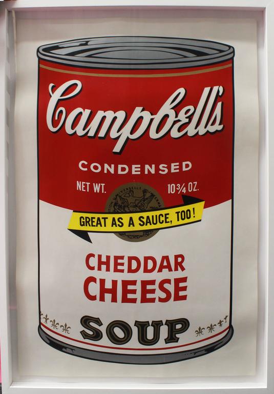 Andy Warhol - Campbell's Soup II: Cheddar Cheese (FS II.63 ...