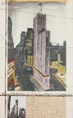 Building Wrapped, projet pour le numéro 1 de Times Square, Allied Chemical Tower, New York