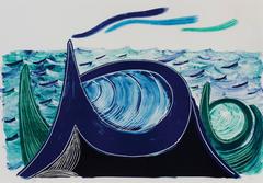 The Wave, A Lithograph