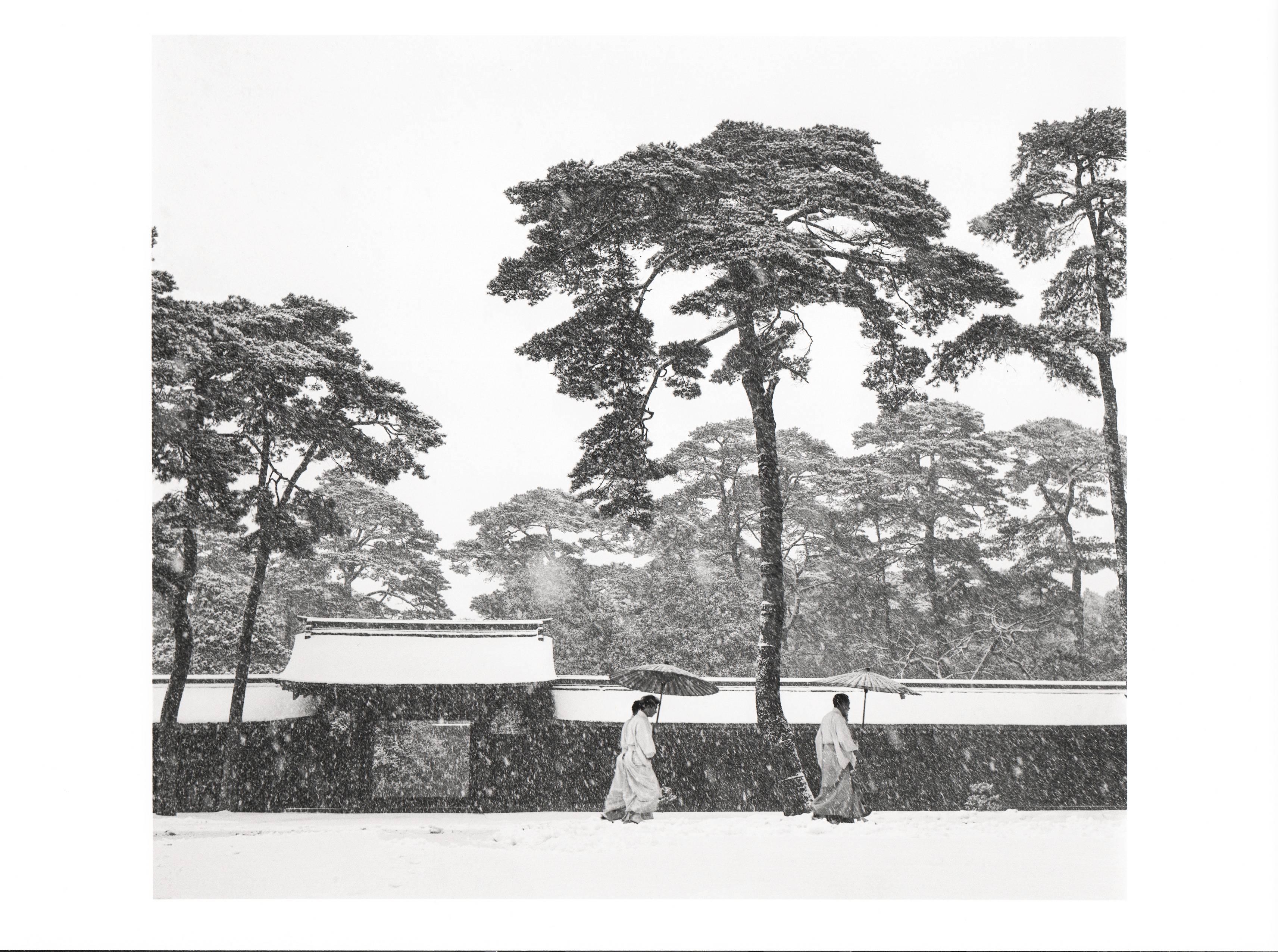 In the Court of the Meiji Temple, Tokyo, Japan, 1952 - Photograph by Werner Bischof