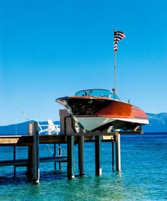 Classic motorboat RIVA Aquarama, Lake Tahoe