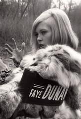 Faye Dunaway on Set, c. 1967 Original Vintage Print