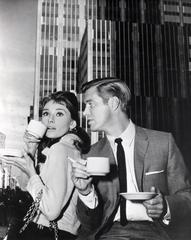 Audrey Hepburn & George Peppard, 1961 Original Vintage Print