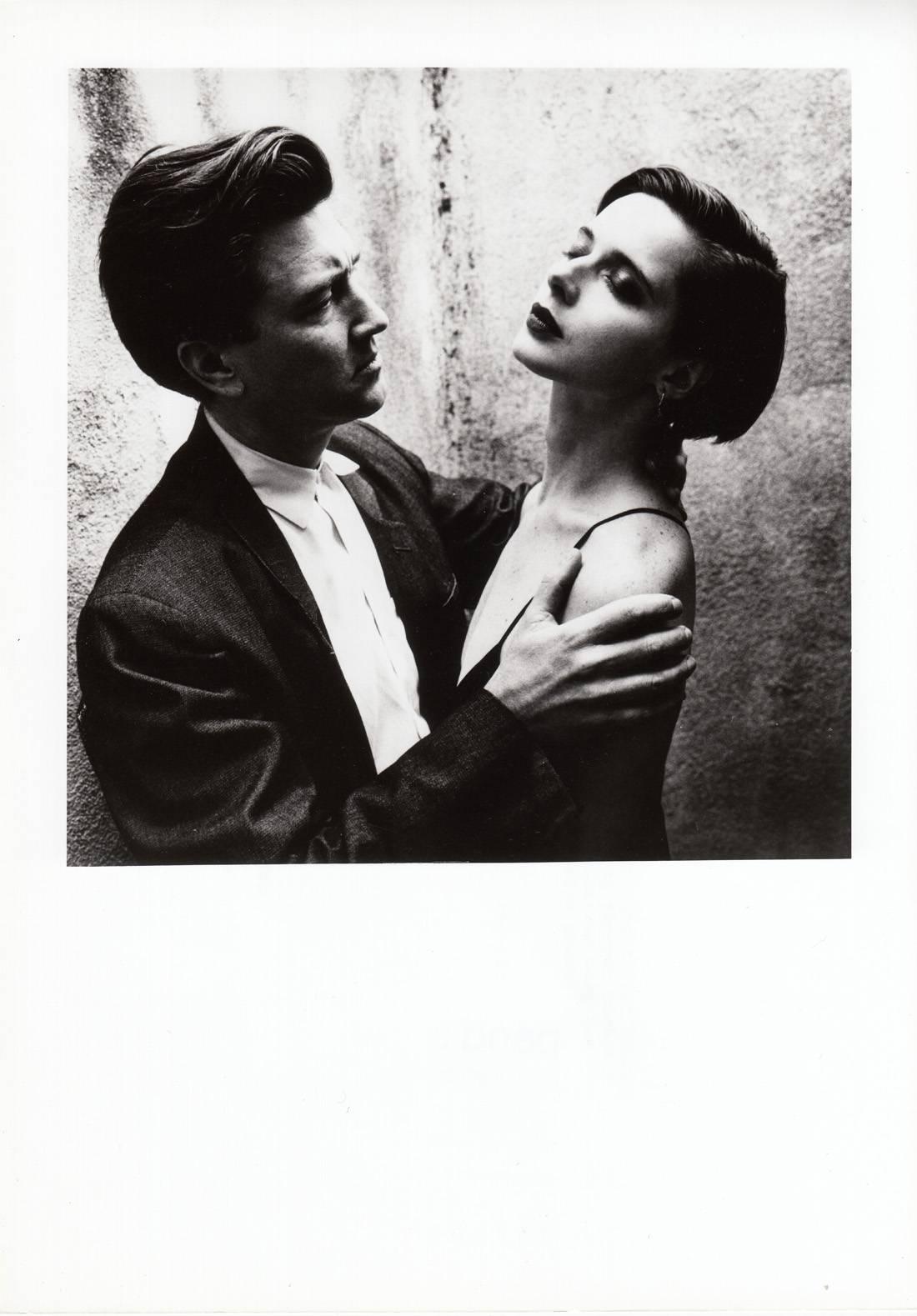 Isabella Rossellini et David Lynch, Los Angeles, 1988 - Photograph de Helmut Newton
