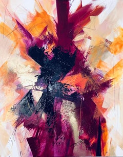 "Inferna!", bildende Kunst, Rhythmus, Malerei, strukturiert, geschichtet, komplizierte Details