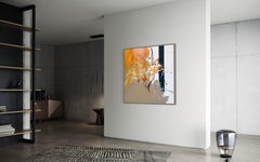 "Coffee In The Morning!" - Warm Neutrals, Energetic, ON Sale - Artist Relocating