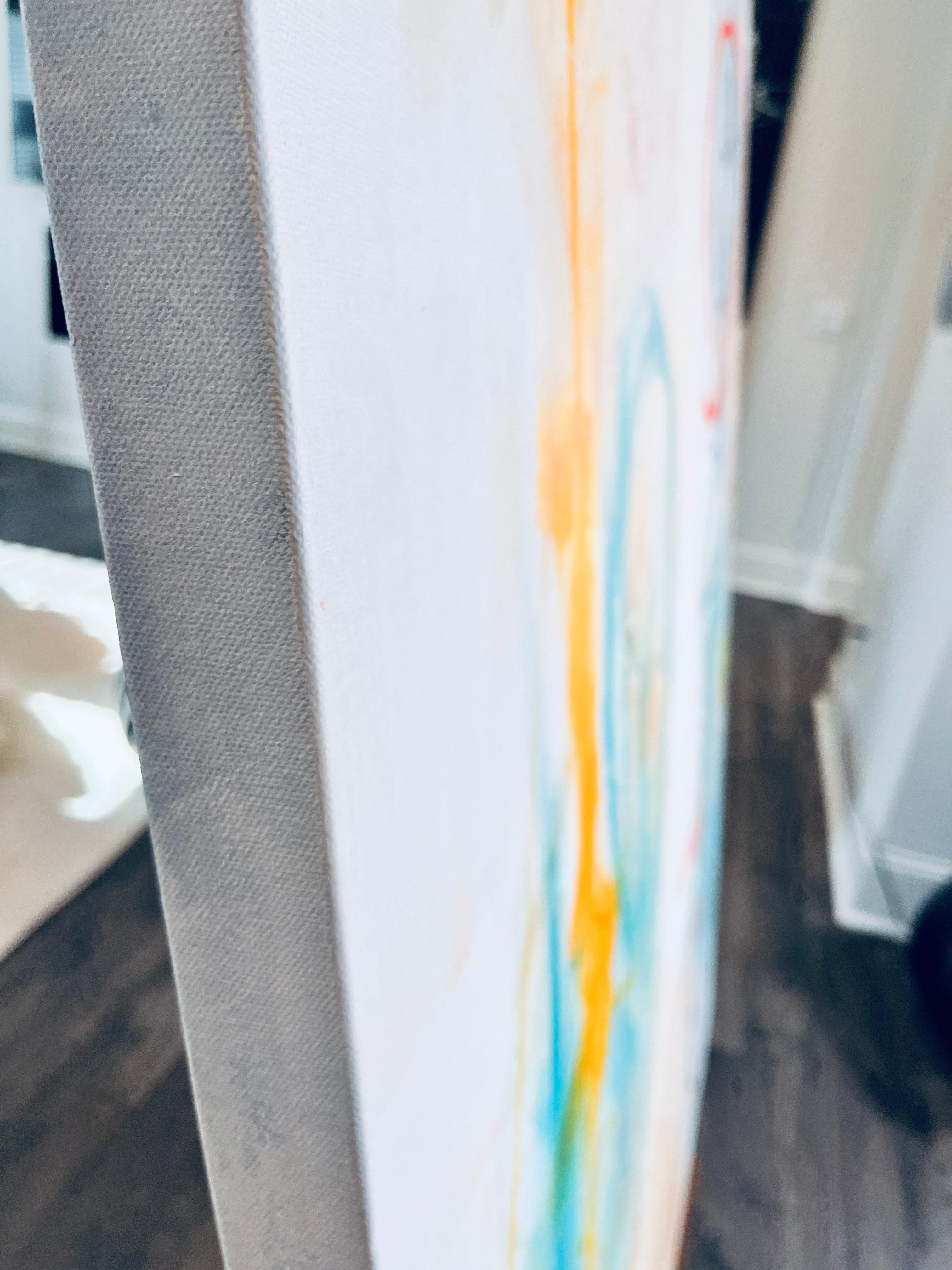 Resonanz - Türkis, Gold, Weiß, Neutral, Strukturiert, Straße, Weiß, Grau im Angebot 2