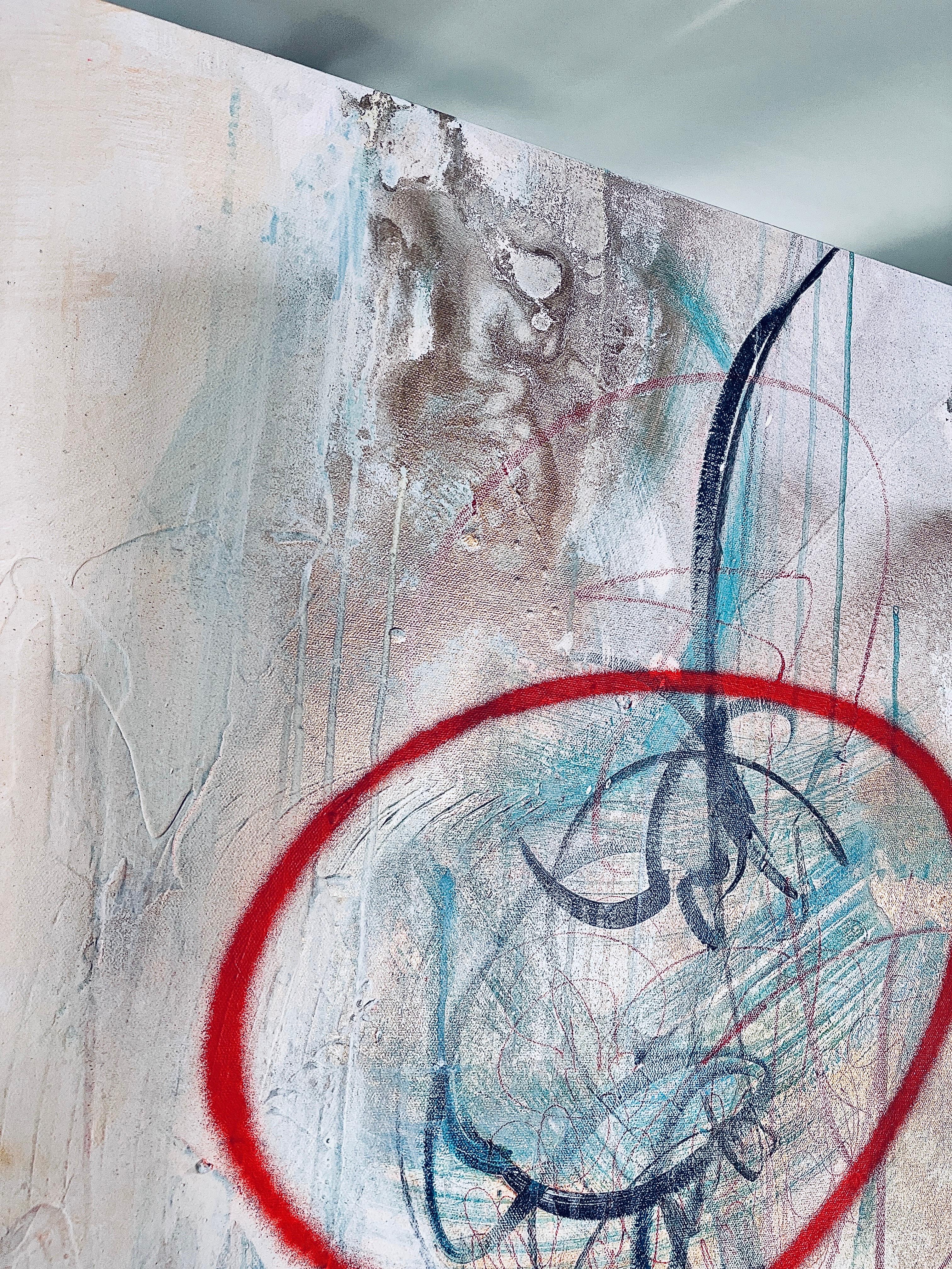 Resonanz - Türkis, Gold, Weiß, Neutral, Strukturiert, Straße, Weiß, Grau im Angebot 14