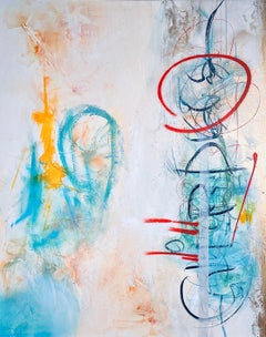 Resonanz - Türkis, Gold, Weiß, Neutral, Strukturiert, Straße, Weiß, Grau